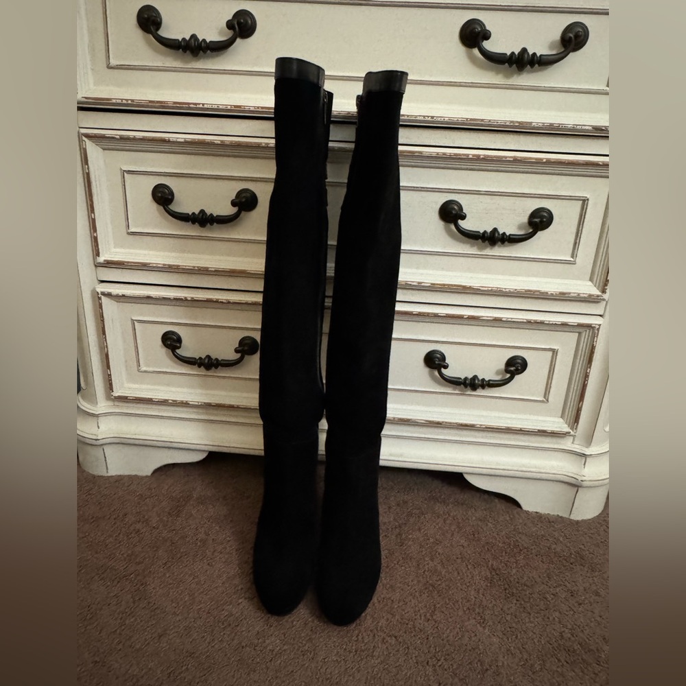 Michael Kors Black Over the Knee Boots